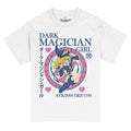Yu-Gi-Oh! - Duel Dark Magician Girl Stats Adult T-Shirt - White - Officially Lic