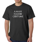 A Man Has No Costume Shirt Funny Halloween Tee Lazy Costume Party Vintage Top