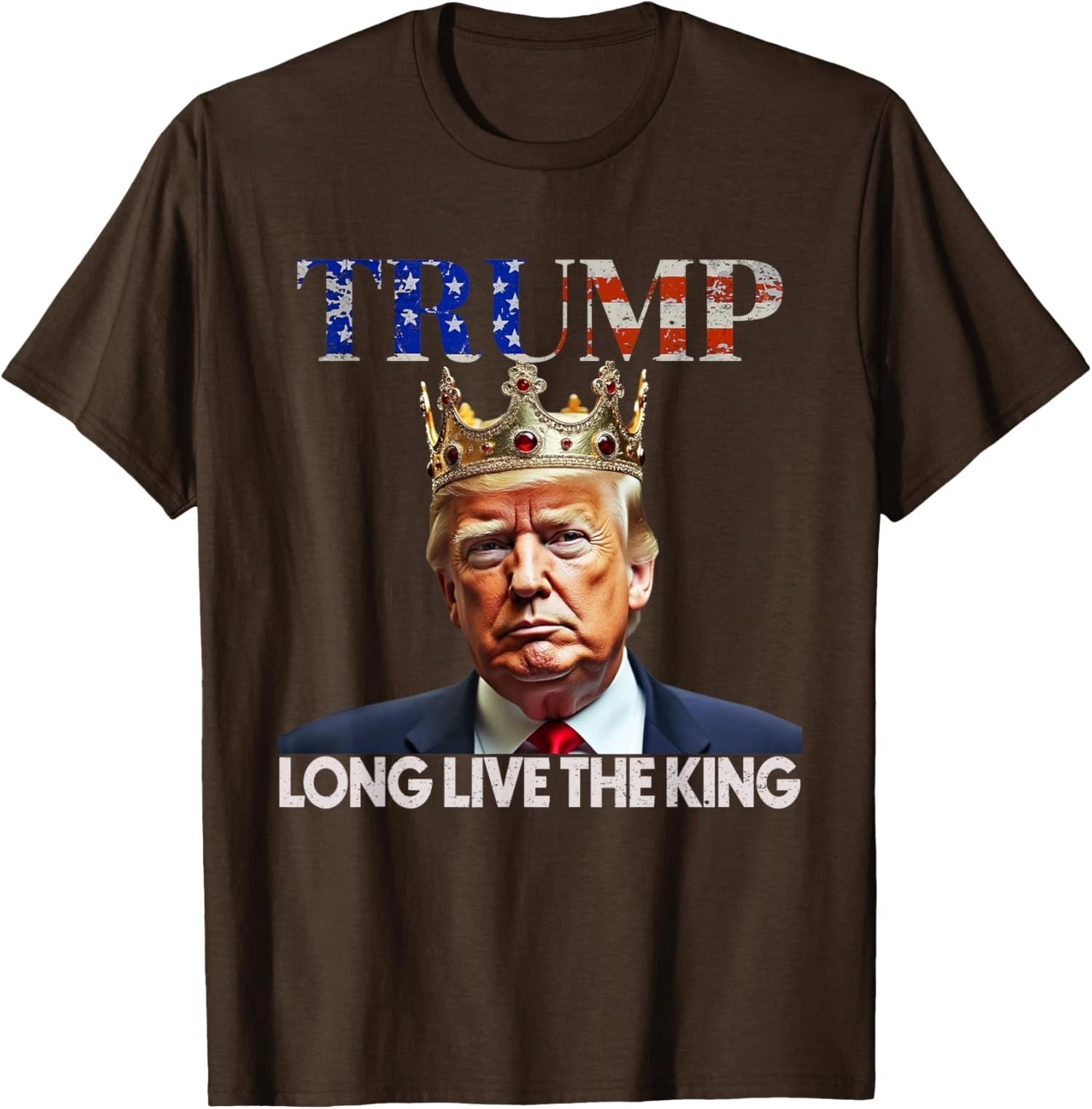 Long Live The King Vintage Retro Trump-inspired Unisex T-Shirt