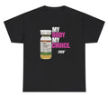 My Body My Choice T Shirt Funny Gym Parody Tren Pump Cover Meme Humor Tee