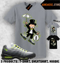 Shirt Match AM 95 Big Bubble Neon 2026 Sneaker Matching Tee Sneakerhead Monopoly