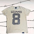 TRUE VINTAGE Y2K LEE PIPES TSHIRT SKATER MENS GRAPHIC TEE COTTON STREETWEAR