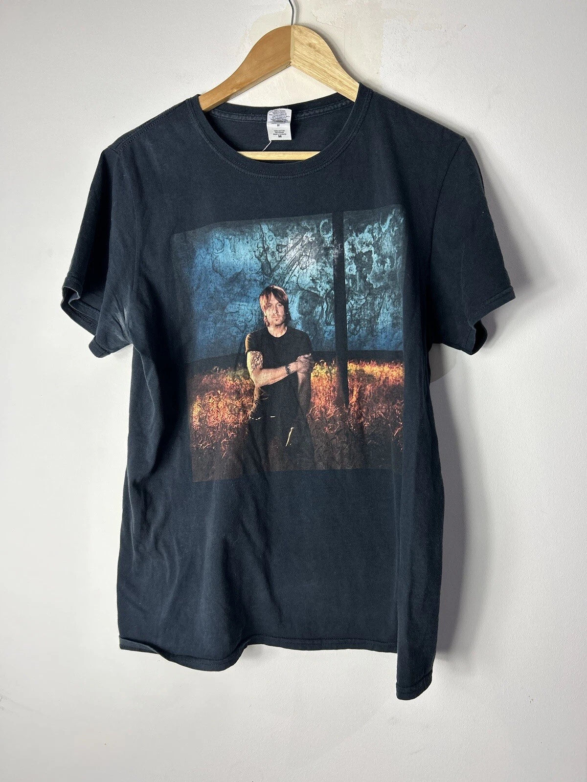 Keith Urban Light The Fuse Men's T-Shirt Size M Black Country Music