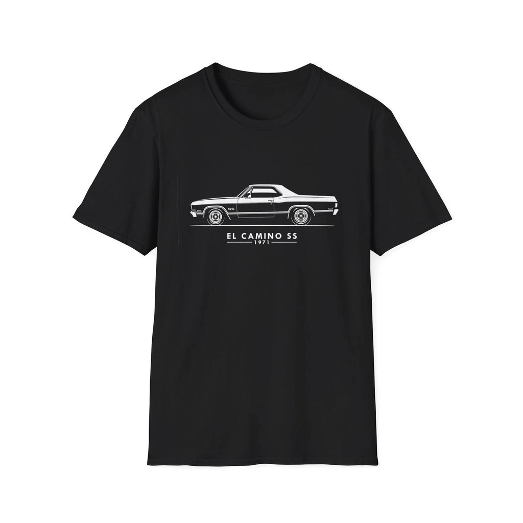 1971 El Camino SS Classic Muscle Truck Minimalist T-Shirt