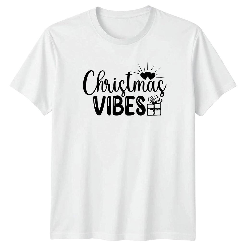 Christmas Vibes T-Shirt Christmas Aesthetic Seasonal Holidays Gift
