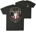 Howitzer Style Men's T-Shirt Patriot Hunt Military Grunt MFG