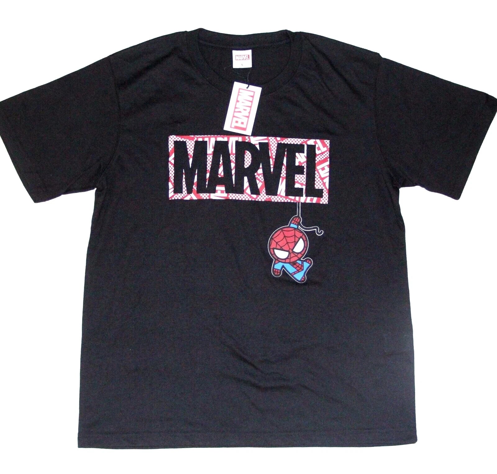 Marvel Japan Spider-man Kawaii Mens T shirt Size Medium