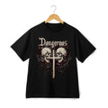 Skull & Cross Bones T-Shirt | Dangerous Statement Tee | Men & Women's Casual