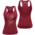 Grunt Style Women's American Reaper Racerback Tank Top - 2XL - Cardinal