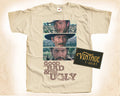 The Good the Bad and the Ugly T SHIRT Tee Movie Poster Vintage Natural S to 5XL