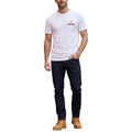 Timberland Mens T Shirts Illustrated Tree Logo Crew Neck Pullover Summer New Top
