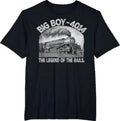 Big Boy 4014 Steam Engine Locomotive Train Vintage Railroad T-Shirt S-3XL