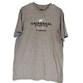 Mens T-Shirt Universal Studios Embroidered Gray Florida XL