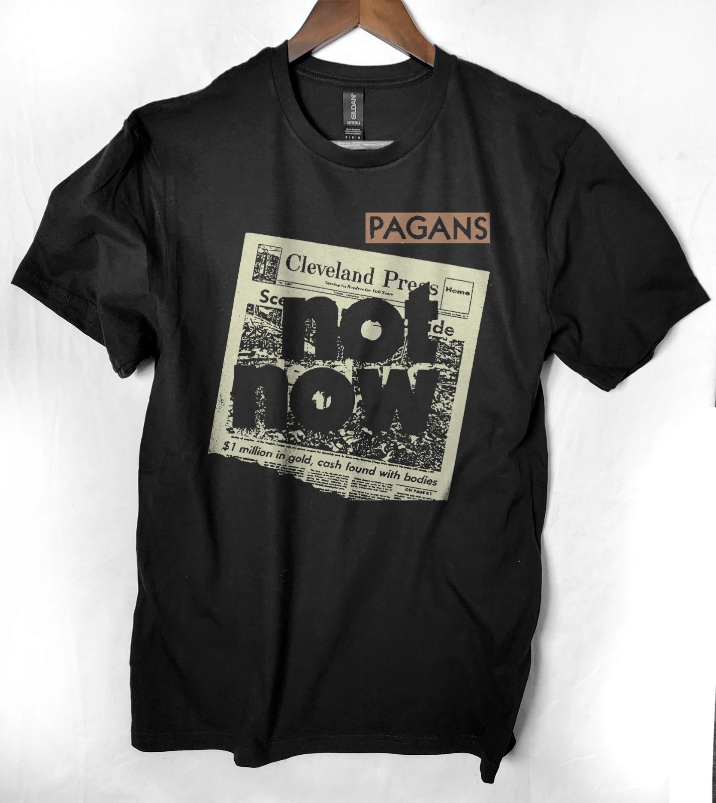 the Pagans band  t shirt Cleveland punk Dead Boys Pere Ubu six and change