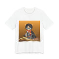 Wizard School Cat boy Tee, Cute Magic Kitten Illustration Shirt