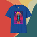 Retro Japanese Synthwave Octane Rocket League Soccer Graphic Tee