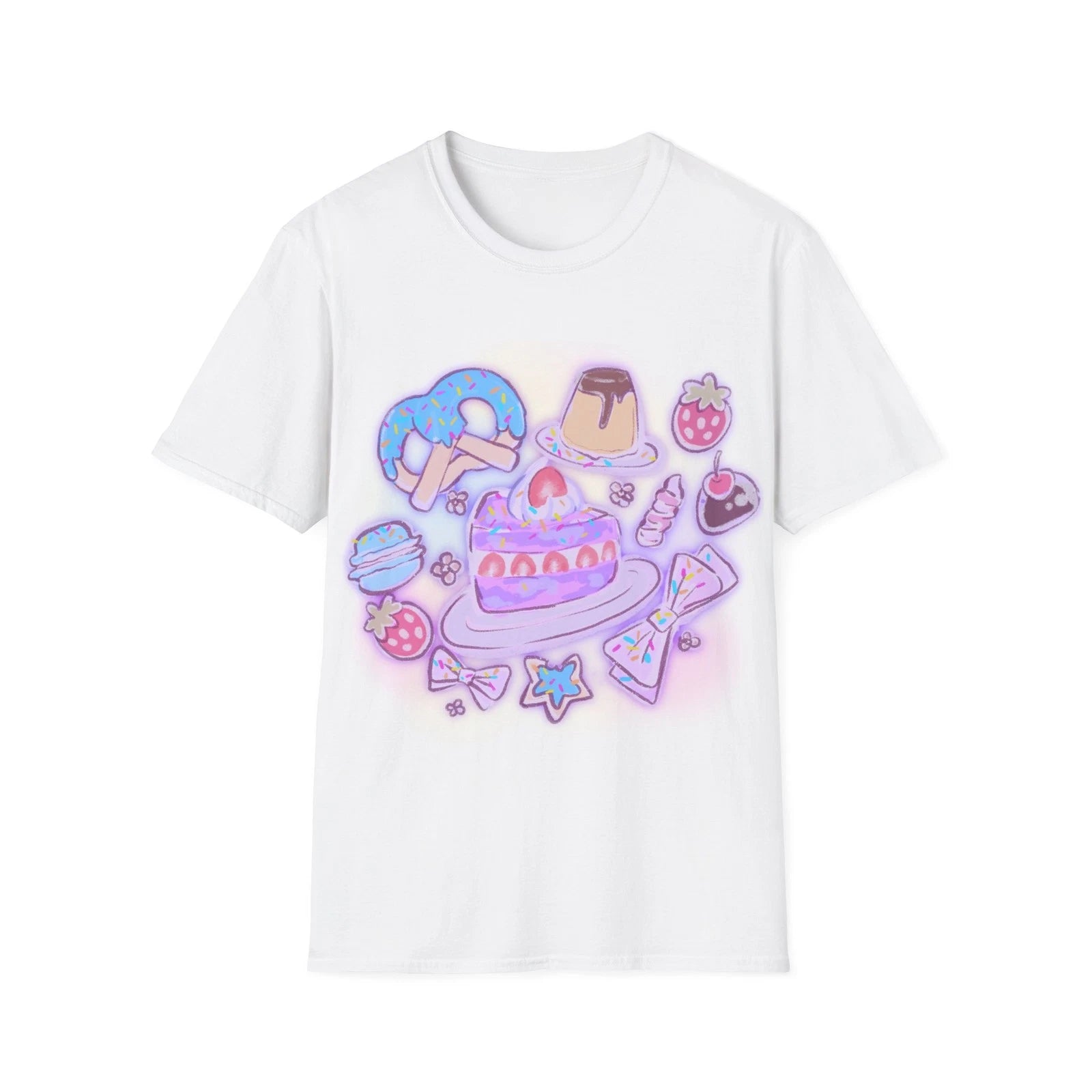 Kawaii Dessert cutecore T-Shirt | pastel Cakes, Donuts & Sweets