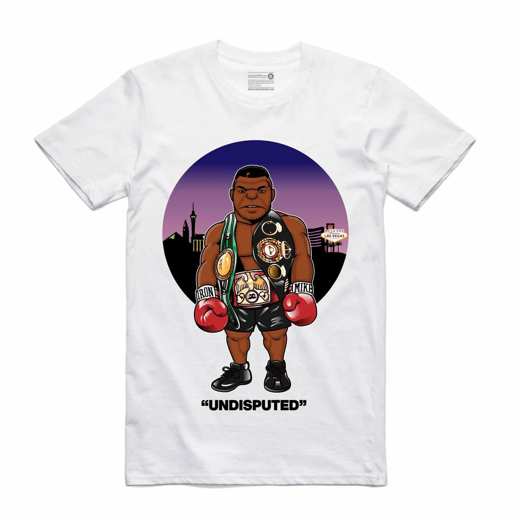 NEW Streetwear on Demand UNDISPUTED BOXING LEGEND WHITE Tee Shirt SM-3XL LIMITED