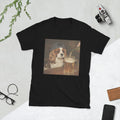 Cavalier King Charles Drinking Beer Funny Dog Meme T-Shirt