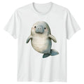 Cute Manatee T-Shirt Marine Animal Ocean Gift For Him And Her