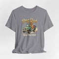 Dog Dad T-Shirt Golden Retriever Jeep Funny Pet Lover Tee