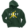 Jordy Nelson Green Bay Packers "Air Jordy"  jersey  HOODED SWEATSHIRT