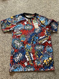 Drill Clothing Co Oh Snap! Comic Pop Art T-Shirt Stretch Men’s Adult Small
