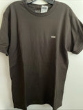 New VANS Mens Street Style Logo Art Tee Skater Casual T Shirt Size M Brown