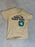 Lonely Ghost Cool To Care Club Tan Tee