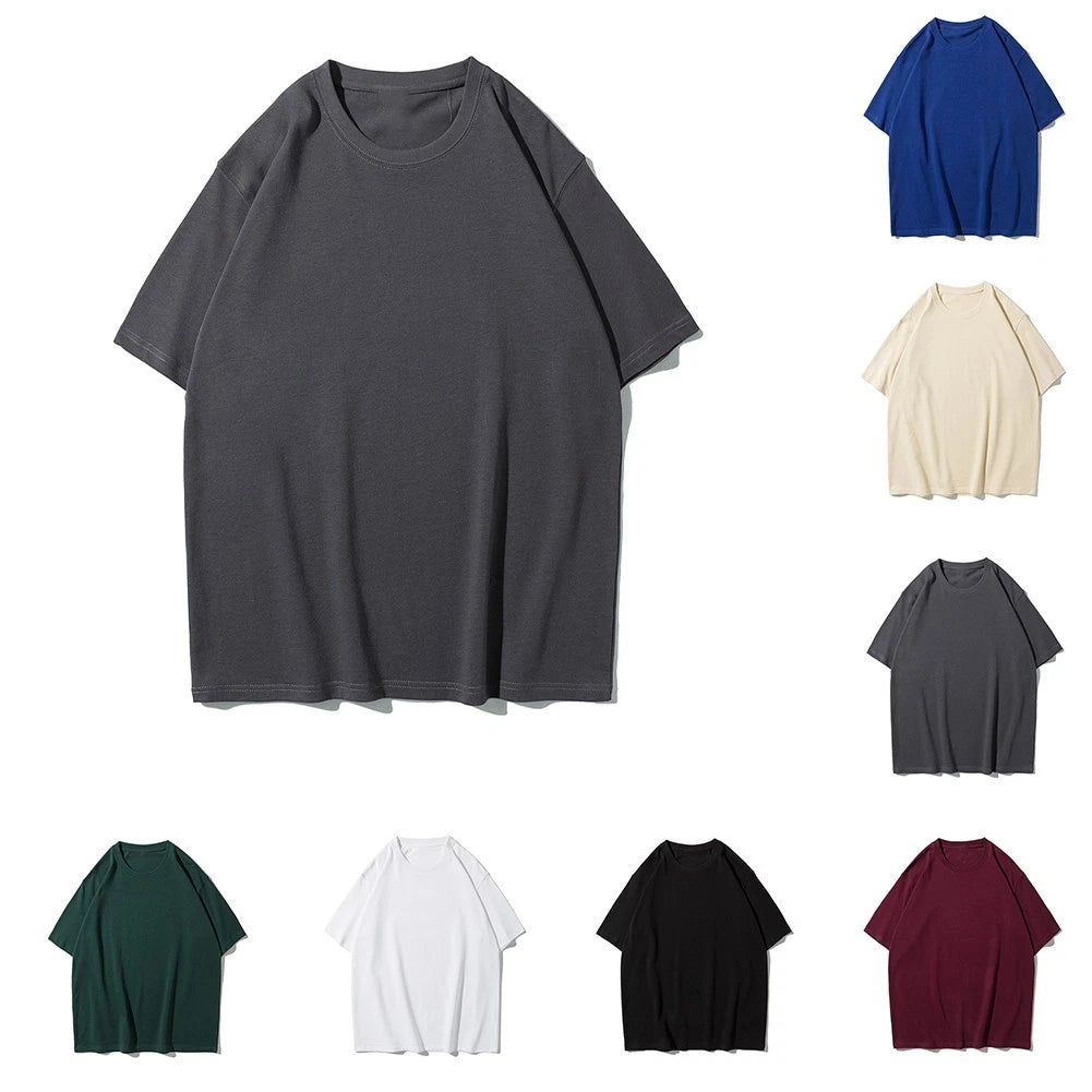 Men T-Shirt Casual Pullover Casual Daily Wear Polyester Bottoming Shirt