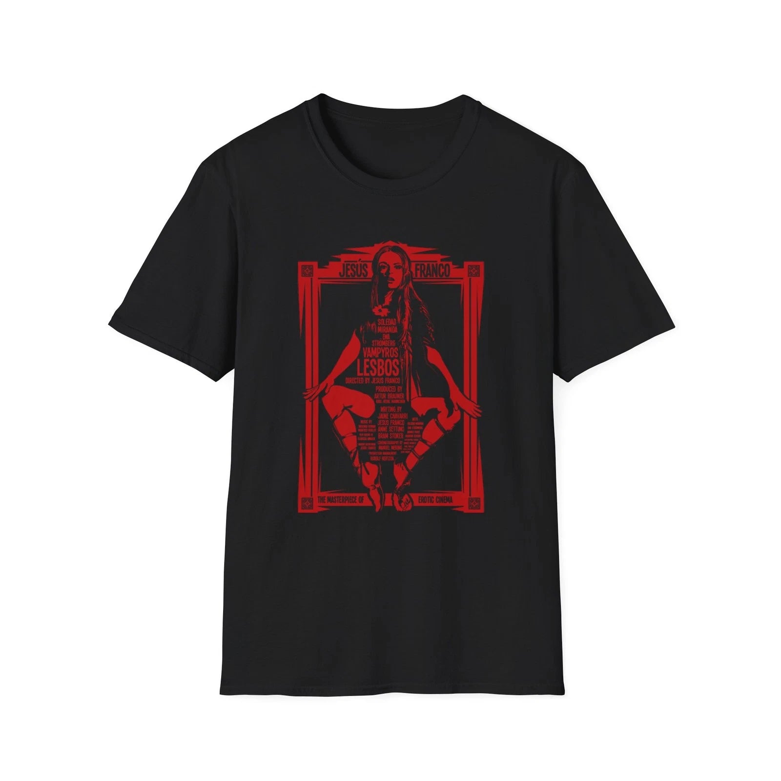 Vintage Horror Movie Poster T-Shirt, Vampyros Lesbos Shirt, Unisex Graphic Tee,