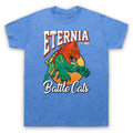 HE-MAN ETERNIA BATTLE CATS SPORTS TEAM PARODY CARTOON MENS & WOMENS T-SHIRT
