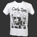 CIRCLE JERKS PUNK ROCK HARDCORE T-SHIRT unisex white S-3XL