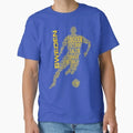 Sweden Football - Soccer Typography Classic T-Sh Made in USA/AUS T-Shirt S-2XL