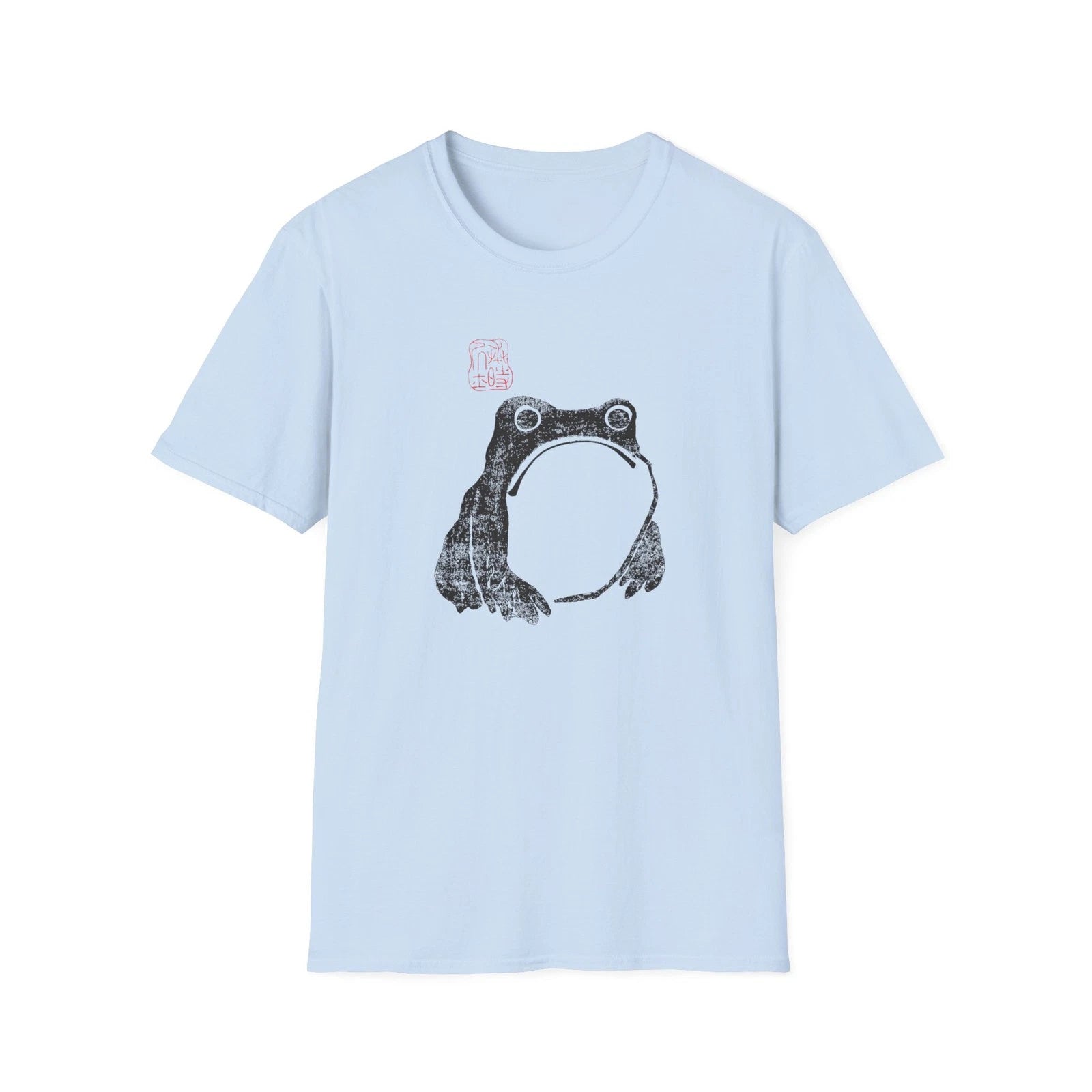 1814 woodblock frog by matsumoto hoji reproduction tshirt