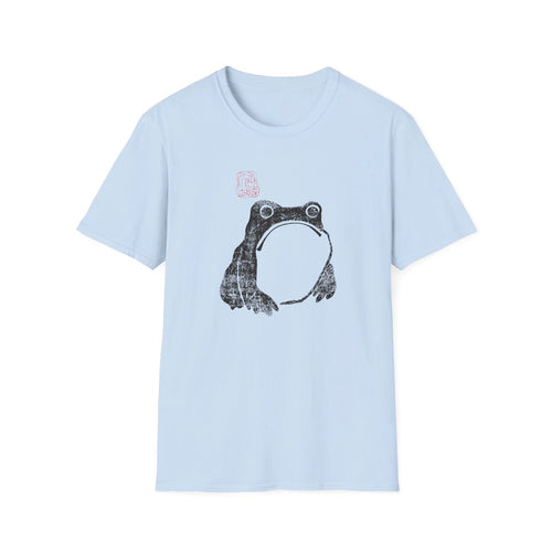 1814 woodblock frog by matsumoto hoji reproduction tshirt