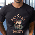 Rad Dad Society Tee, Retro Cool Dad Club T-shirt, Father's Day Gift for Husband