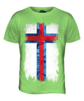 FAROE Islands grunge flag mens t shirt tee shirt xs s m l xl 2xl 3xl 4xl 5xl