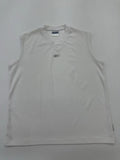 Reebok Men's White Sport Tank Top V-Neck Size XL Lightweight