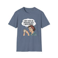 I Don't Need an Inspirational Quote I Need Coffee T-Shirt | Retro Coffee Design