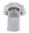 Trenz Shirt Company Mens Gen X Tshirt Generation X The FAAFO Generation Funny