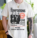 The Temptations My Girl Live Concert Vintage Soul Music T-Shirt Tee - T055