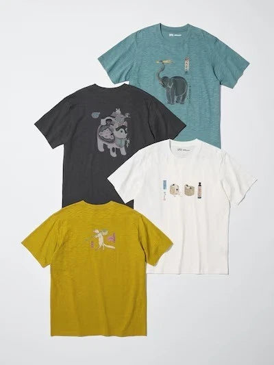 Uniqlo UT Ukiyo-e Animals Graphic T-Shirt Japanese Art Collection Japan New