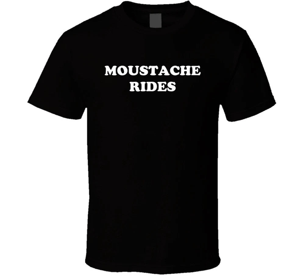 Moustache Rides Sam Elliot Mask Movie Movember T Shirt