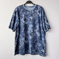 Tommy Bahama Palm Tree Print T-Shirt Organic Cotton Blue XL