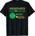 Introvert Facts, Anti Social Introvert for Men Women T-Shirt