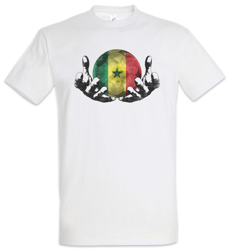 Senegal Football Magic Ball T-Shirt senegalese Soccer Flag World Championship