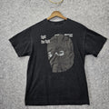 Y2K Grunge Fight The Fight Shirt S Black Graphic Unnecessary Evils Pain Tee Punk