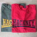 Hackney Souvenir T-Shirt - Retro, Boxing, Football Style, Various Colours
