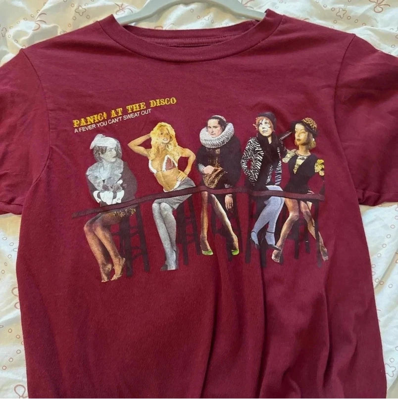 Hot Panic At The Disco A Fever You Can't Sweat Out Maroon S to 5XL Shirt